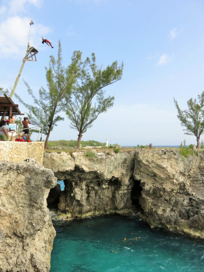 Cliff Diving at Rick's Cafe, Negril