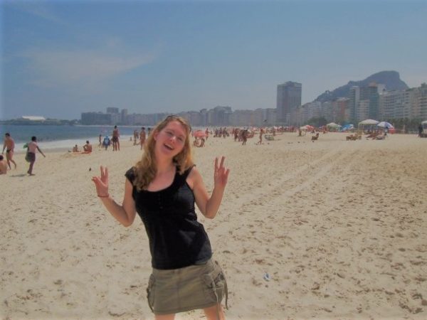 Solo female traveller in Copacabana, Rio Janeiro