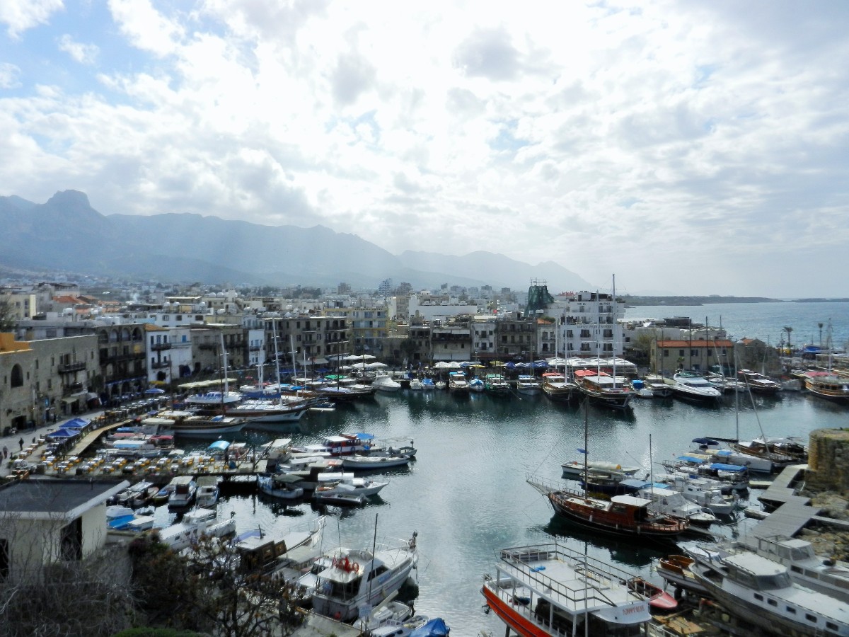 Harbour in Kyrenia, Cyprus