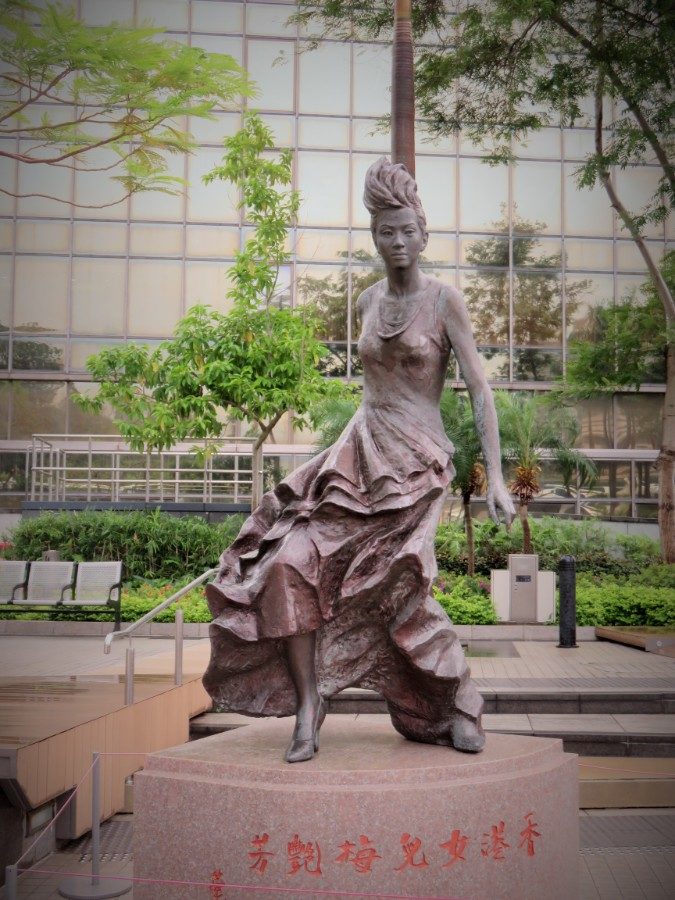 Statue of Anita Mui in Hong Kong