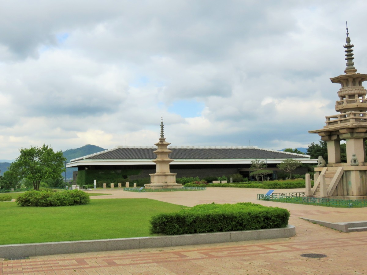 Garden of Gyeongju museum in Korea