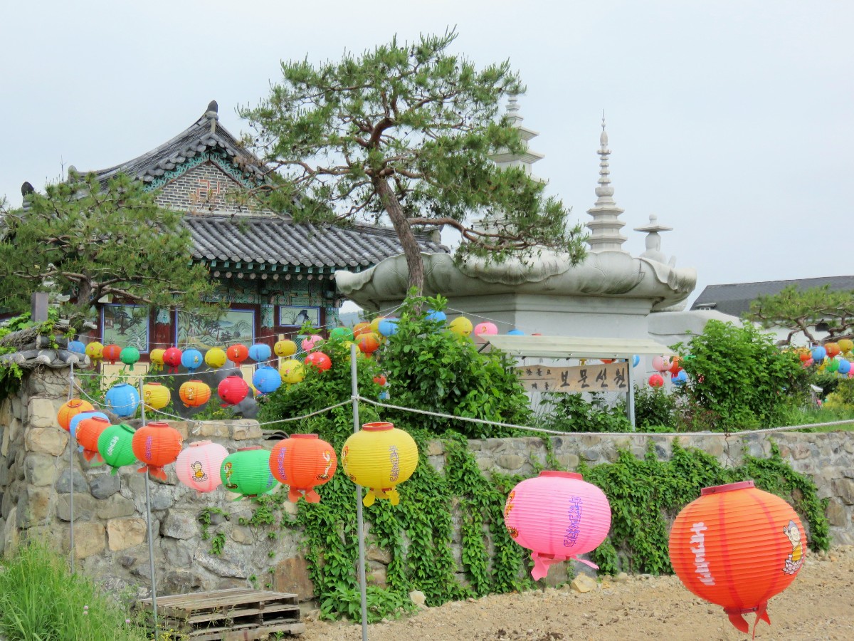 Small temple in Gyeongju, Korea