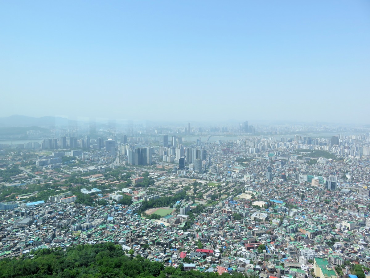 View of Seoul, Korea