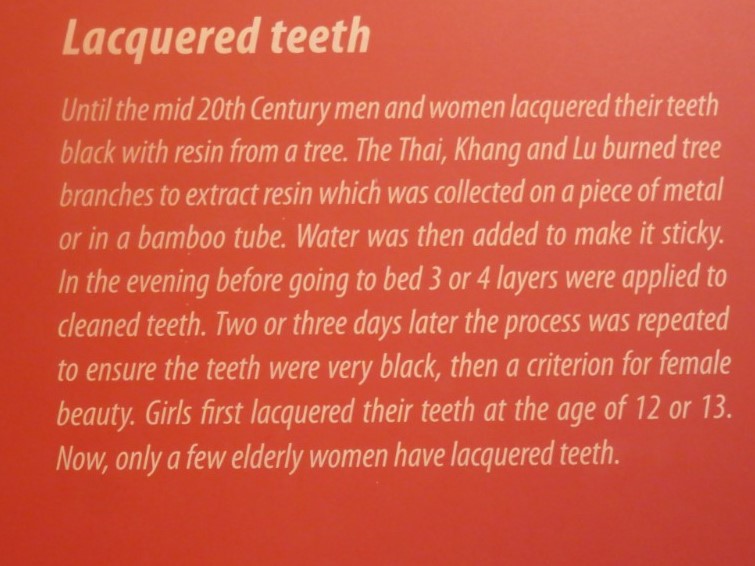 teeth lacquering vietnamese women's museum