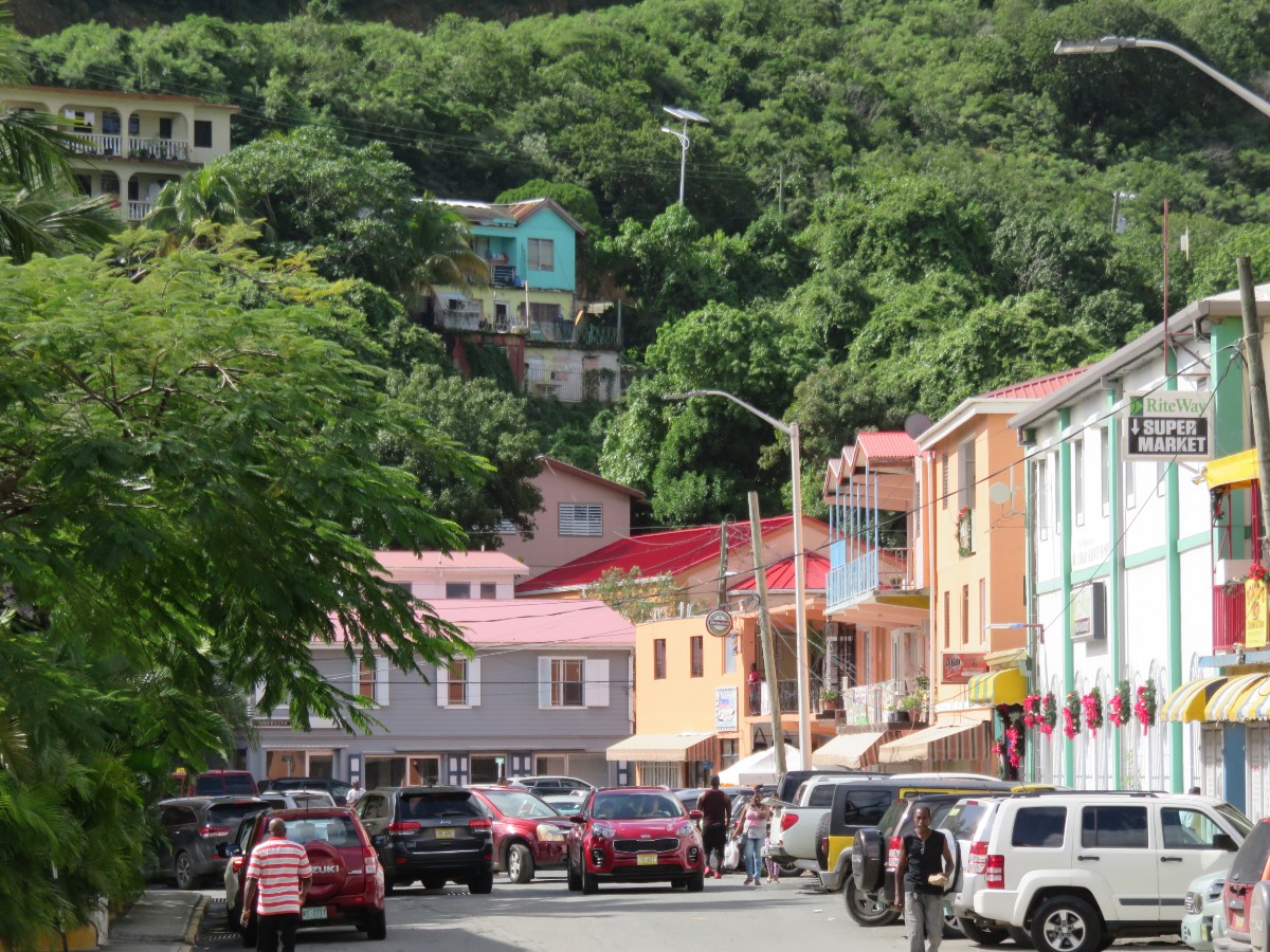 Road Town Tortola street scene