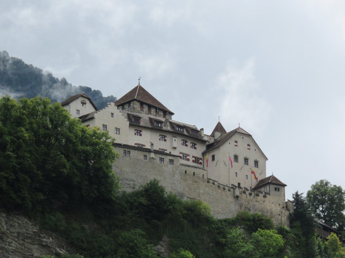 Liechtenstein castle Vaduz