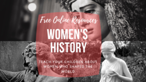 women's history free online resources banner