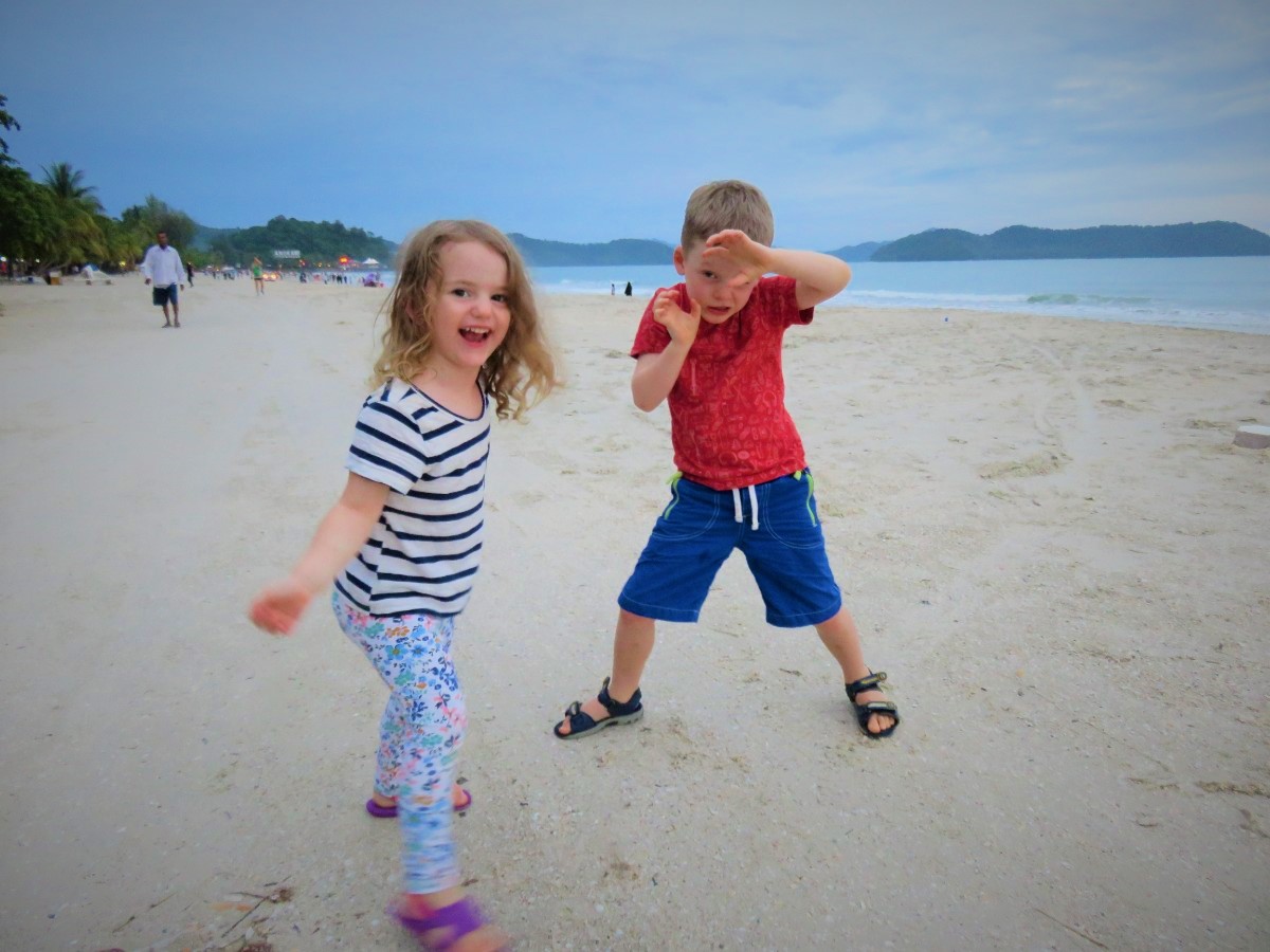 toddlers langkawi beach