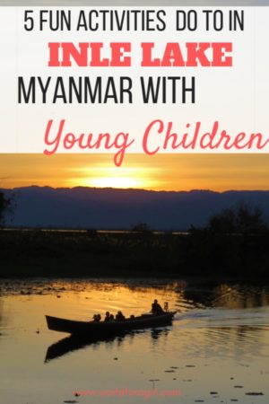 inle lake with kids