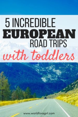 road trips with toddlers