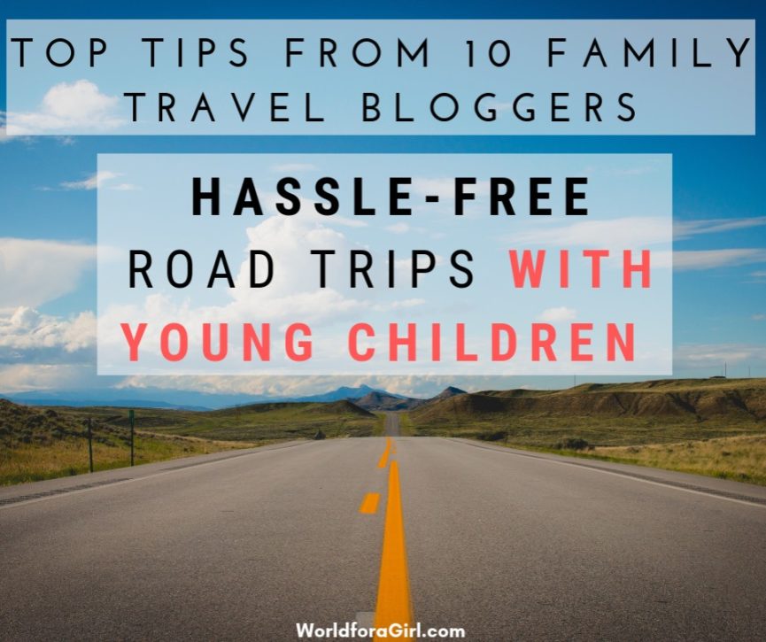 road trip with young kids blog banner