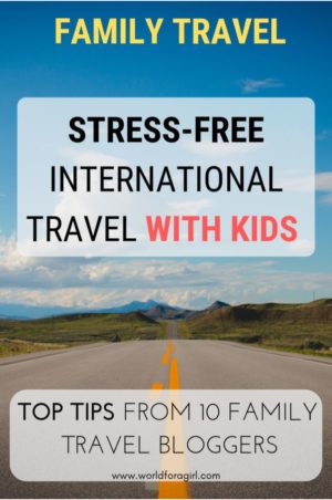 stress-free international travel with kids