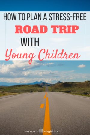 roadtrips with toddlers pin image