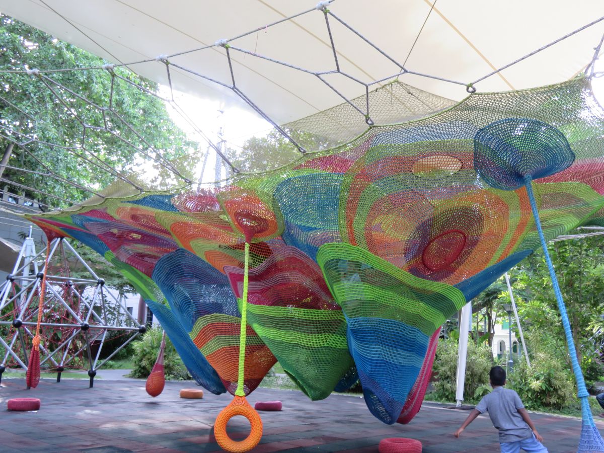 playground at Rasrani Bageecha in Male, the Maldives