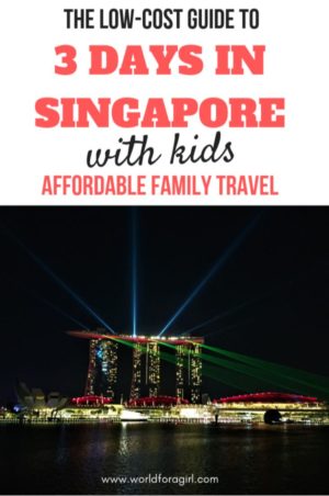 3 days in Singapore with kids