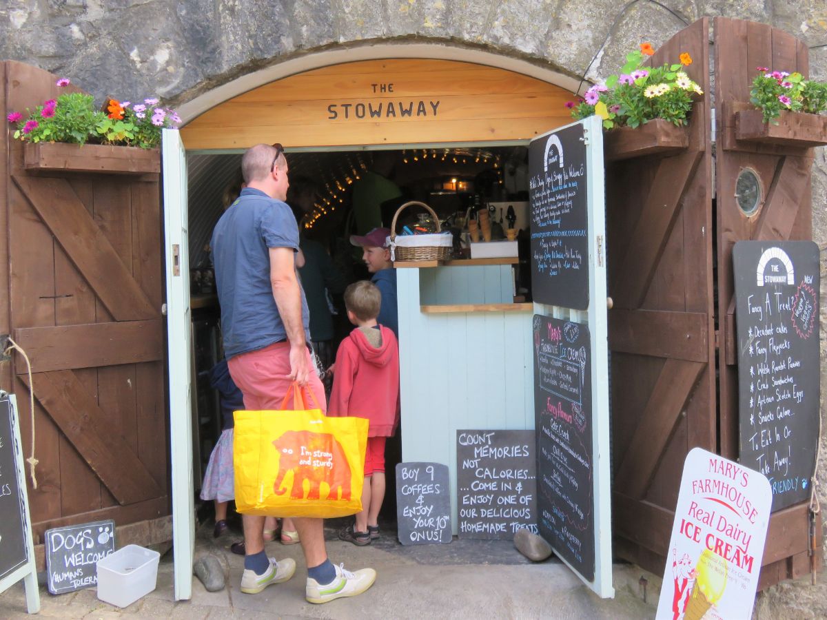 The Stowaway cafe in Tenby Wales