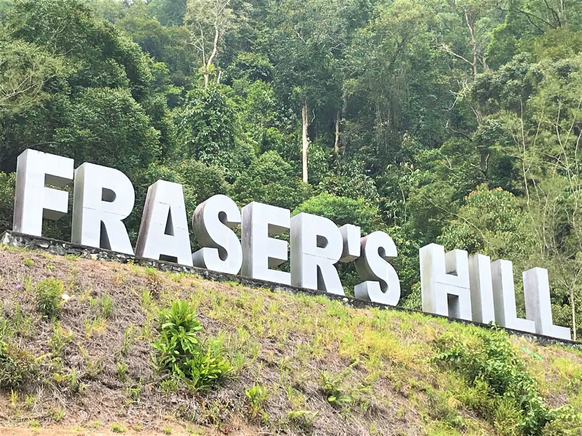 hillside Fraser's Hill sign 
