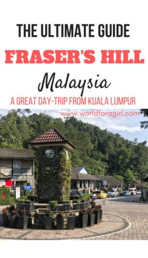 the ultimate guide to Fraser's Hill
