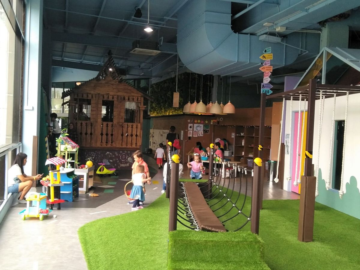 inside a soft play centre in Kuala Lumpur