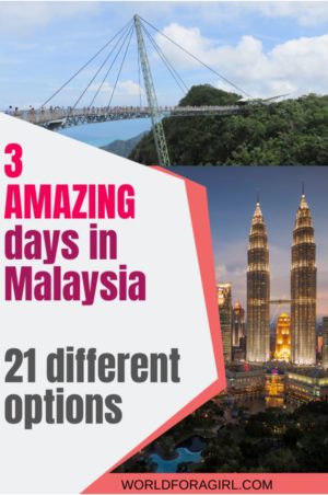 malaysia tour for 3 days