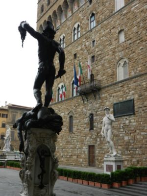 statue in florence