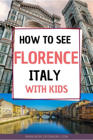 How to see Florence Italy with kids