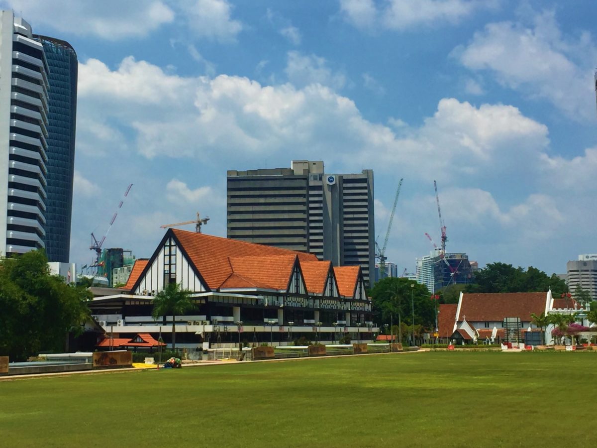 Merdeka Square, Kuala Lumpur - view of Royal Selangor Club